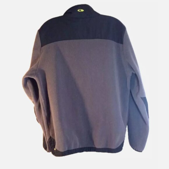 Champion Jacket Anorak Size XL 16-18 Full-Zip  Black/Gray Reflective Lined - Picture 3 of 12